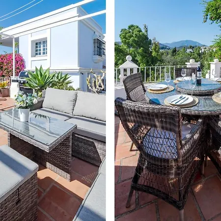 Peaceful Modern 2 Bedroom In Aloha Pueblo With View Over The Pool Appartement *